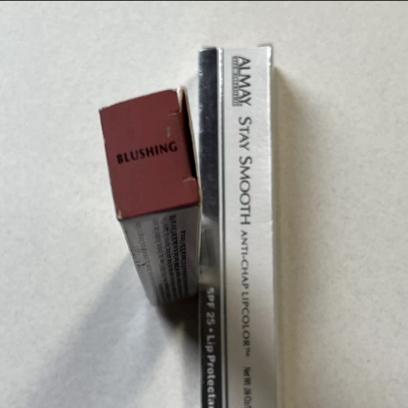 2x ALMAY Stay Smooth Anti-Chap Lipcolor with SPF 25 - Lip Protectant #BLUSHING - Picture 7 of 7